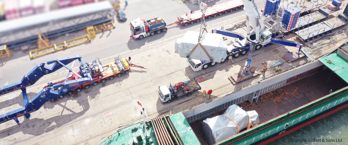 International heavy lift transport: Door-to-door project logistics for the power generation sector