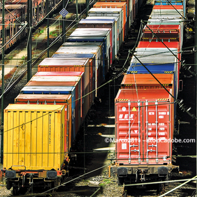 Cross-country: transports to China via container train