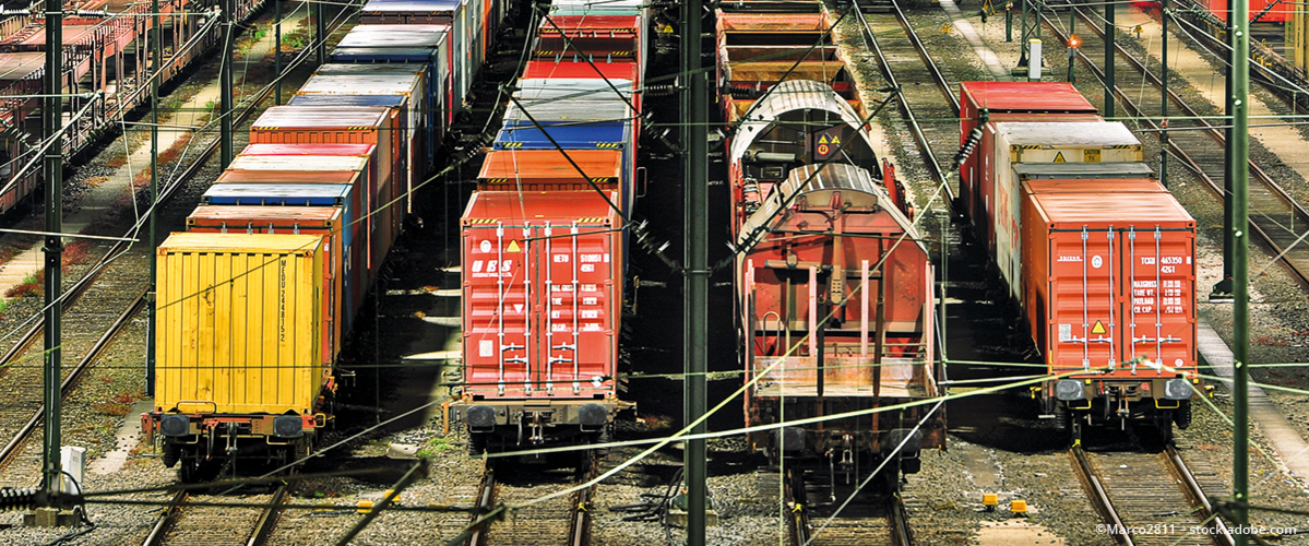 Cross-country: transports to China via container train
