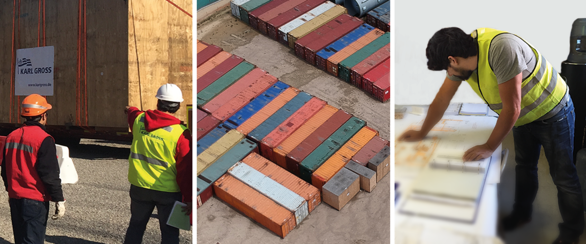 Herausforderungen der On-Site-Logistik