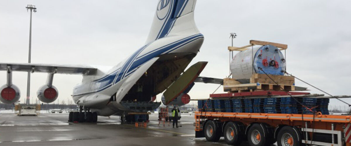Air Cargo Projects: Karl Gross ships urgent spare parts for steel press to U.S.